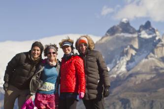 ad portas de los 21 K en Patagonia, nada mejor que compartir estos momentos con buena compañía!